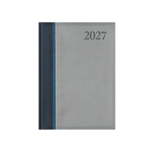 Groovy A5 napi határidőnaplóó kék-kék-szürke - 2027