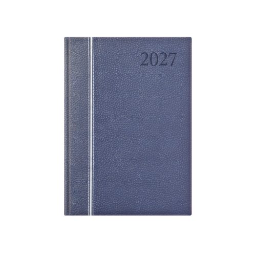Groovy A5 napi határidőnapló kék-ezüst-kék - 2027