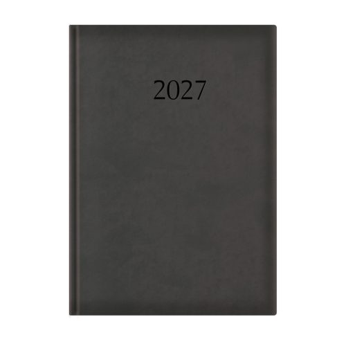 Wide A4 napi határidőnapló fekete - 2027