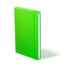 Rainbow B6 notebook neon zöld 