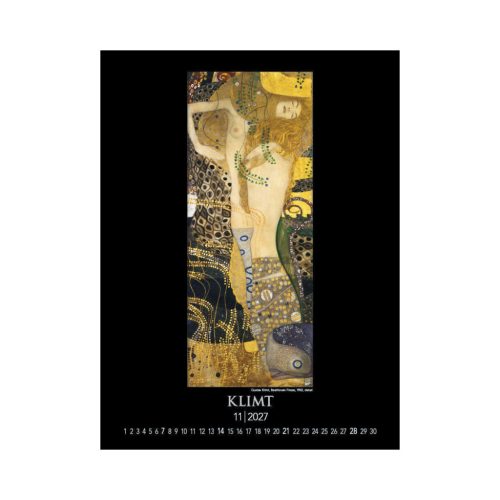 Gustav Klimt falinaptár - 2027