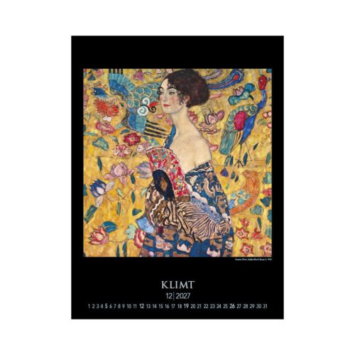 Gustav Klimt falinaptár - 2027