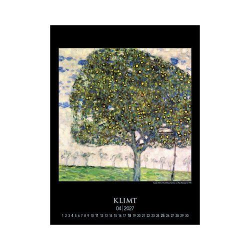 Gustav Klimt falinaptár - 2027