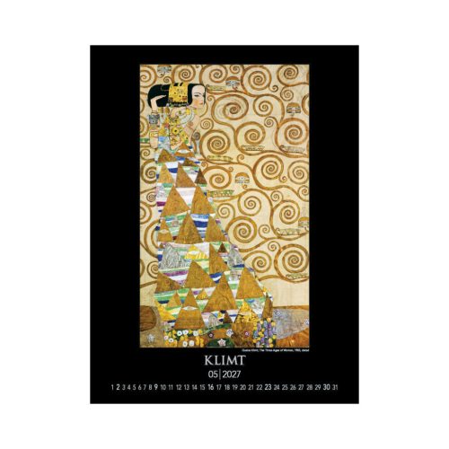 Gustav Klimt falinaptár - 2027