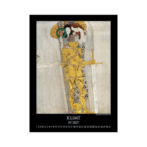 Gustav Klimt falinaptár - 2027