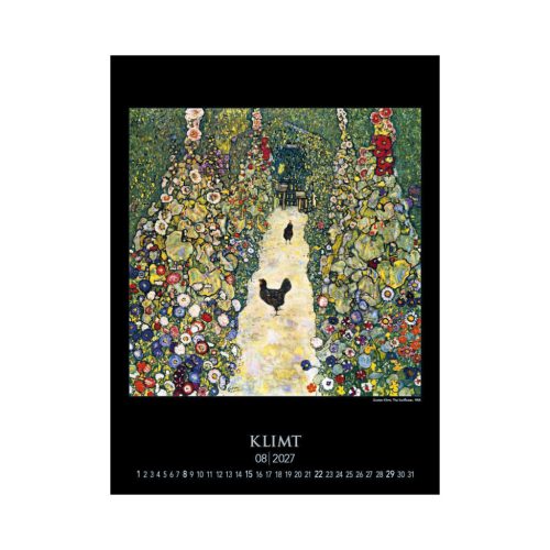 Gustav Klimt falinaptár - 2027