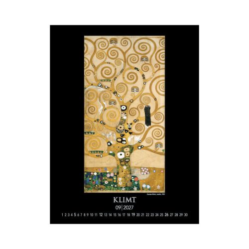 Gustav Klimt falinaptár - 2027