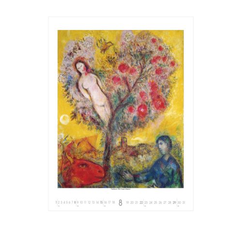 Marc Chagall falinaptár - 2027