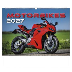 Motorbikes falinaptár - 2027