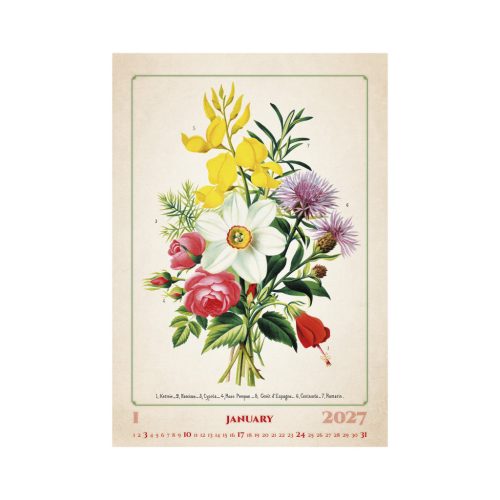 Herbarium falinaptár - 2027