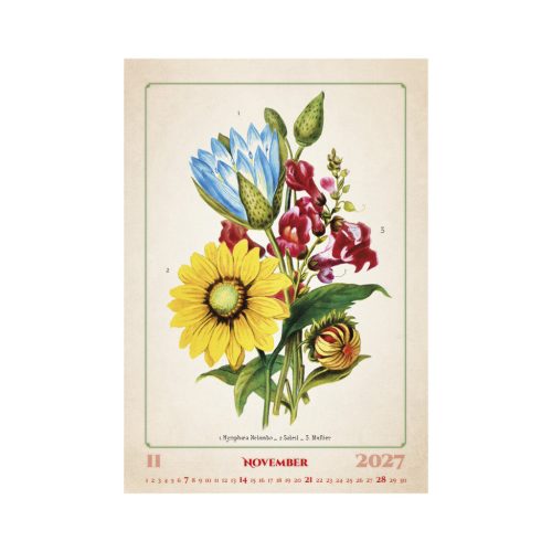 Herbarium falinaptár - 2027