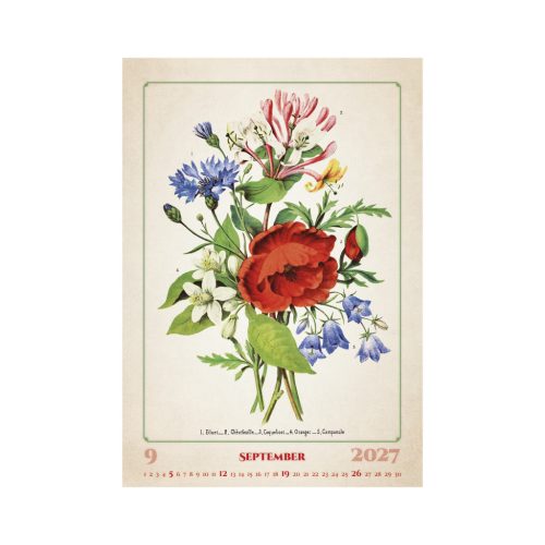 Herbarium falinaptár - 2027