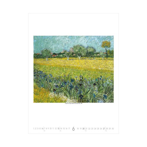 Vincent Van Gogh falinaptár - 2027