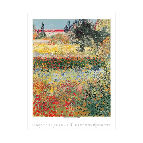 Vincent Van Gogh falinaptár - 2027