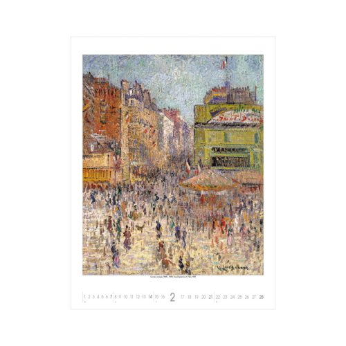 Impressionism falinaptár - 2027