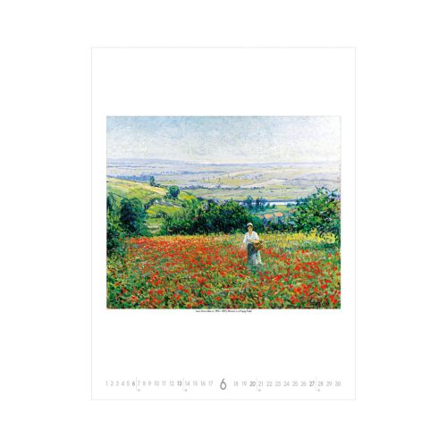 Impressionism falinaptár - 2027