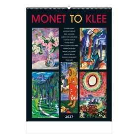 Monet to Klee falinaptár - 2027