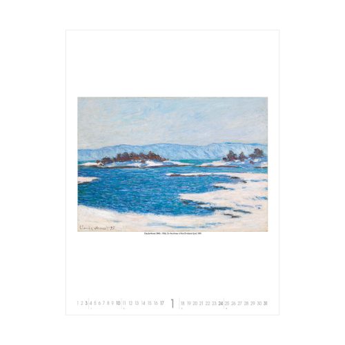 Monet to Klee falinaptár - 2027
