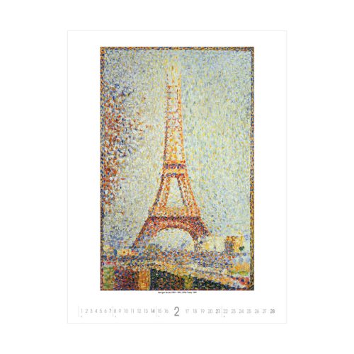 Monet to Klee falinaptár - 2027