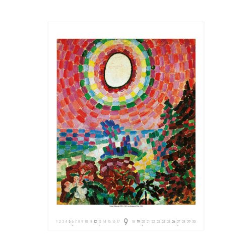 Monet to Klee falinaptár - 2027